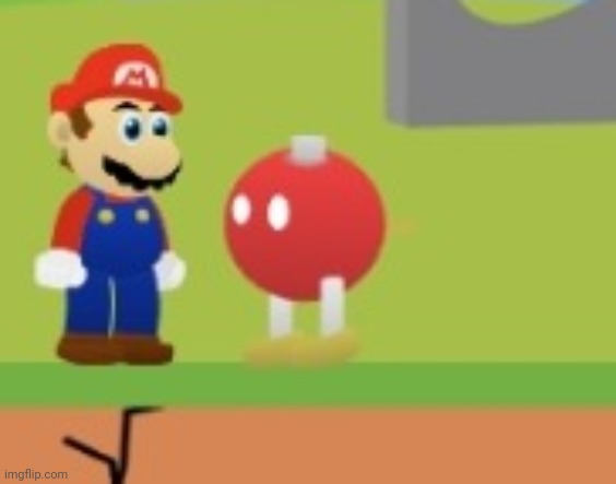 I wonder what this guy has to say | image tagged in mario | made w/ Imgflip meme maker