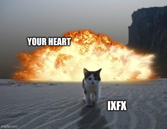 The good person your heart had to let go, but you never forget | YOUR HEART; IXFX | image tagged in cat explosion,infp,infj,isfp,isfj,mbti | made w/ Imgflip meme maker
