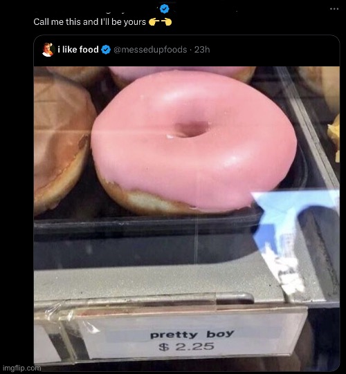 I shouldn’t show the name but uhhh goofy ass post I found | made w/ Imgflip meme maker
