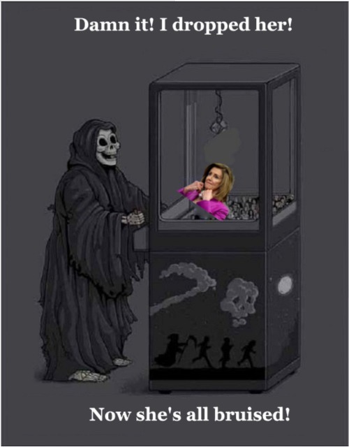 The Grim Reaper Drops Nasty Nancy | made w/ Imgflip meme maker