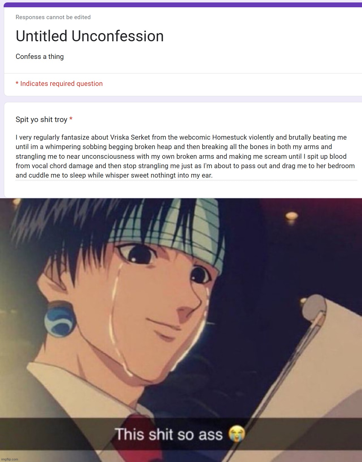 image tagged in this s t so ass | made w/ Imgflip meme maker