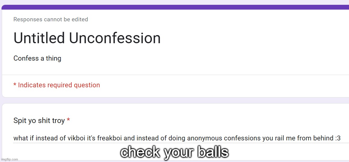 check your balls | made w/ Imgflip meme maker