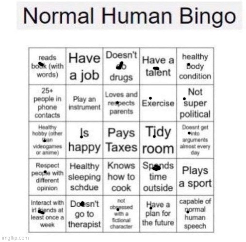 Double bingo,sir | image tagged in normal human bingo | made w/ Imgflip meme maker