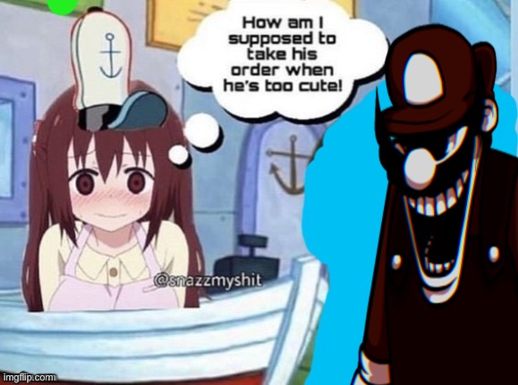 How am I supposed to take his order when he's too cute! | image tagged in how am i supposed to take his order when he's too cute | made w/ Imgflip meme maker