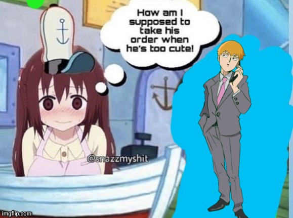 How am I supposed to take his order when he's too cute! | image tagged in how am i supposed to take his order when he's too cute | made w/ Imgflip meme maker