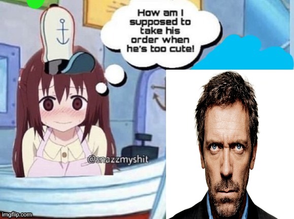 How am I supposed to take his order when he's too cute! | image tagged in how am i supposed to take his order when he's too cute | made w/ Imgflip meme maker