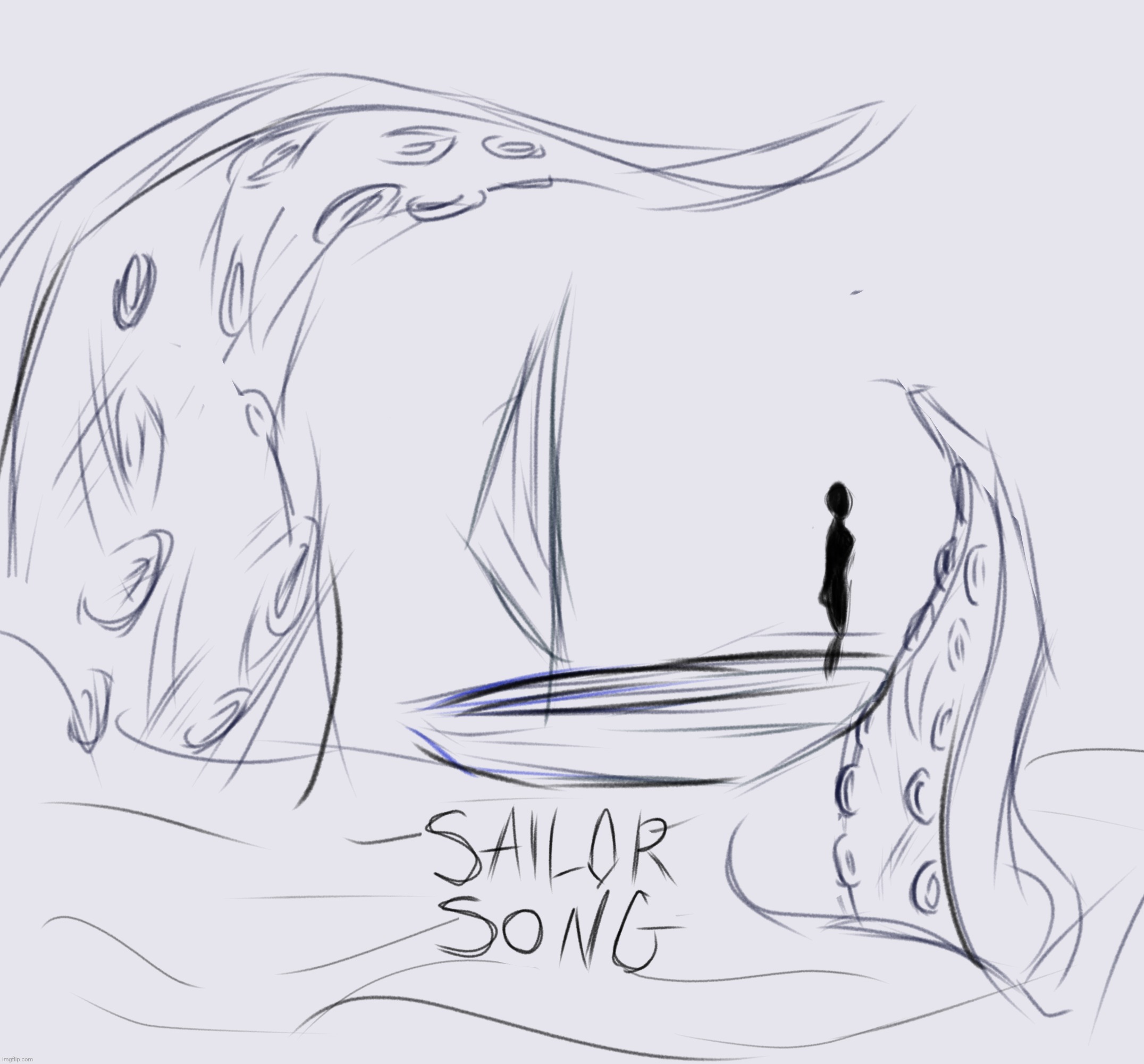 My take on the cover of sailor song<3 | made w/ Imgflip meme maker