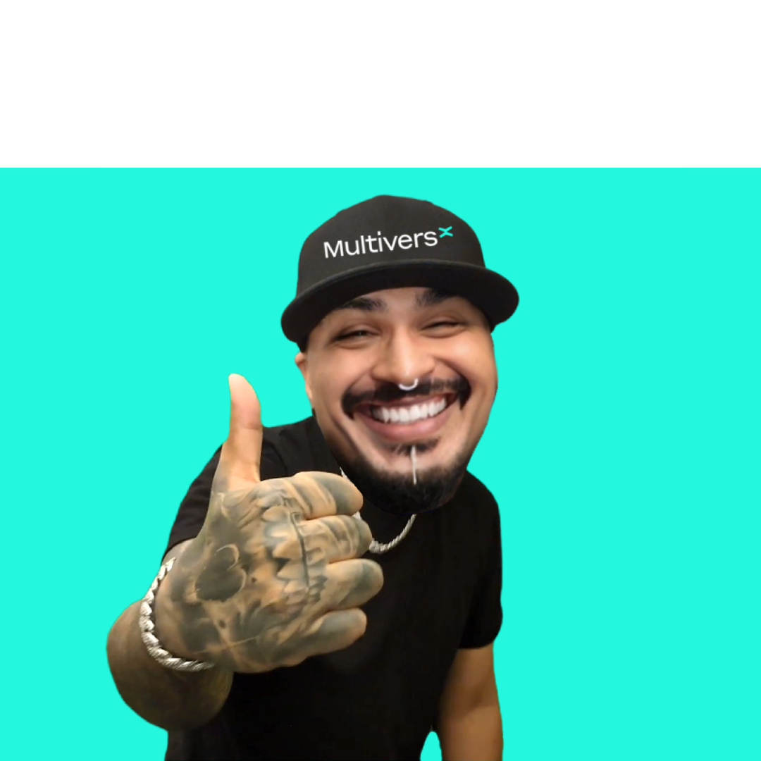 Thumbs Up Tattoo Guy Blank Meme Template