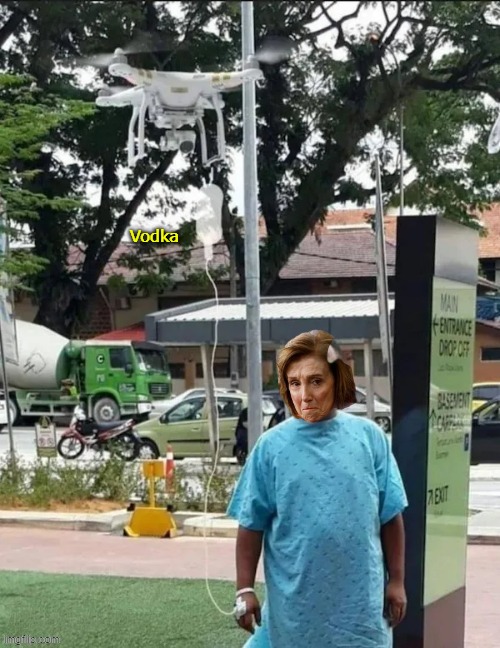 Portable Pelosi | Vodka | image tagged in pelosi vodka iv meme | made w/ Imgflip meme maker