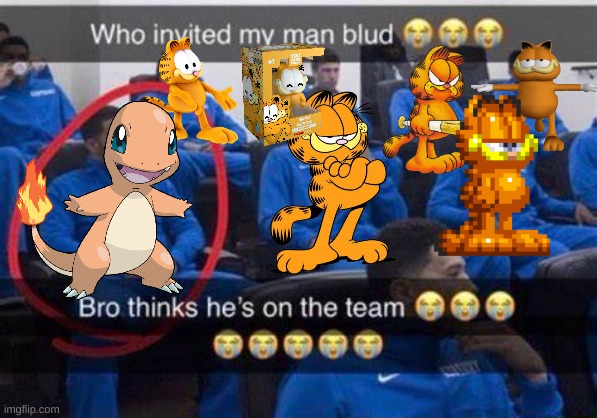 Bro thinks he's on the team | image tagged in bro thinks he's on the team | made w/ Imgflip meme maker