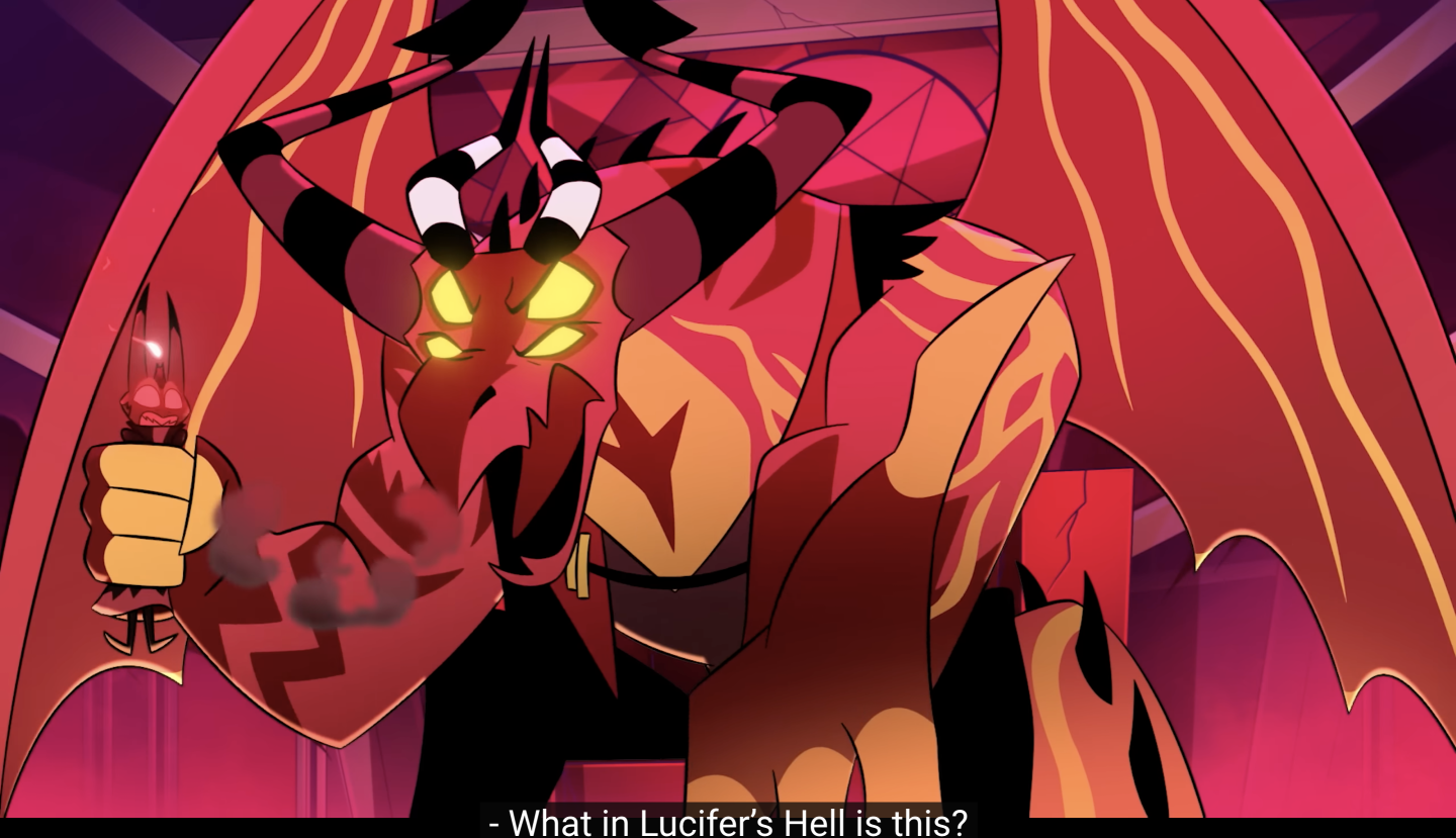 High Quality What in Lucifer’s Hell is this? Blank Meme Template