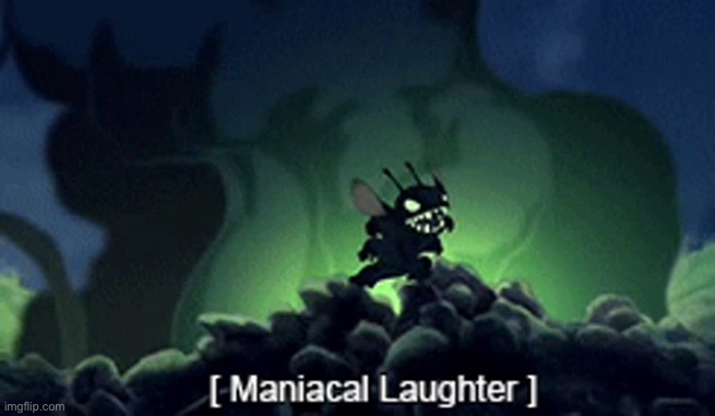 Evil Stitch | image tagged in evil stitch | made w/ Imgflip meme maker