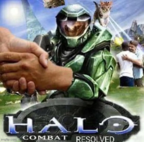 Combat Resolved | image tagged in repost,halo | made w/ Imgflip meme maker