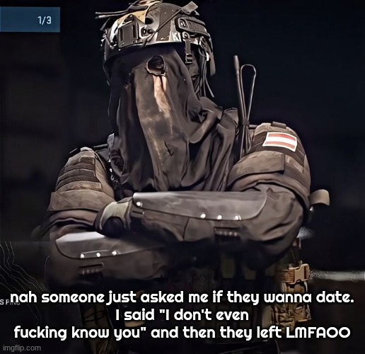 ignore the post below | nah someone just asked me if they wanna date.
I said "I don't even fucking know you" and then they left LMFAOO | image tagged in col konig announcement 1 | made w/ Imgflip meme maker