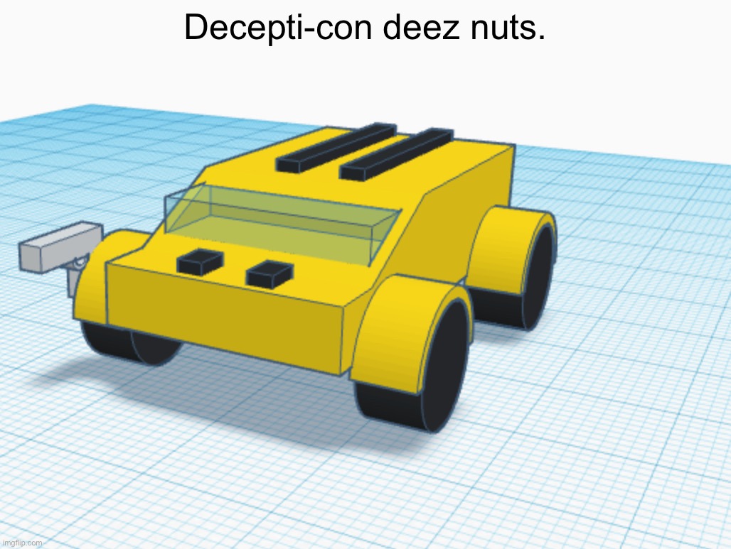 Decepti-con deez nuts. | made w/ Imgflip meme maker