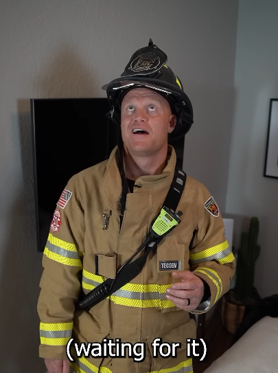 fire fighter Blank Meme Template