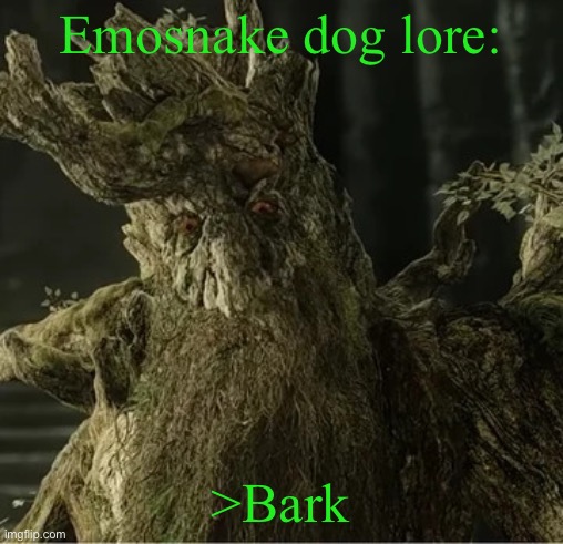 Hecate | Emosnake dog lore:; >Bark | image tagged in hecate | made w/ Imgflip meme maker