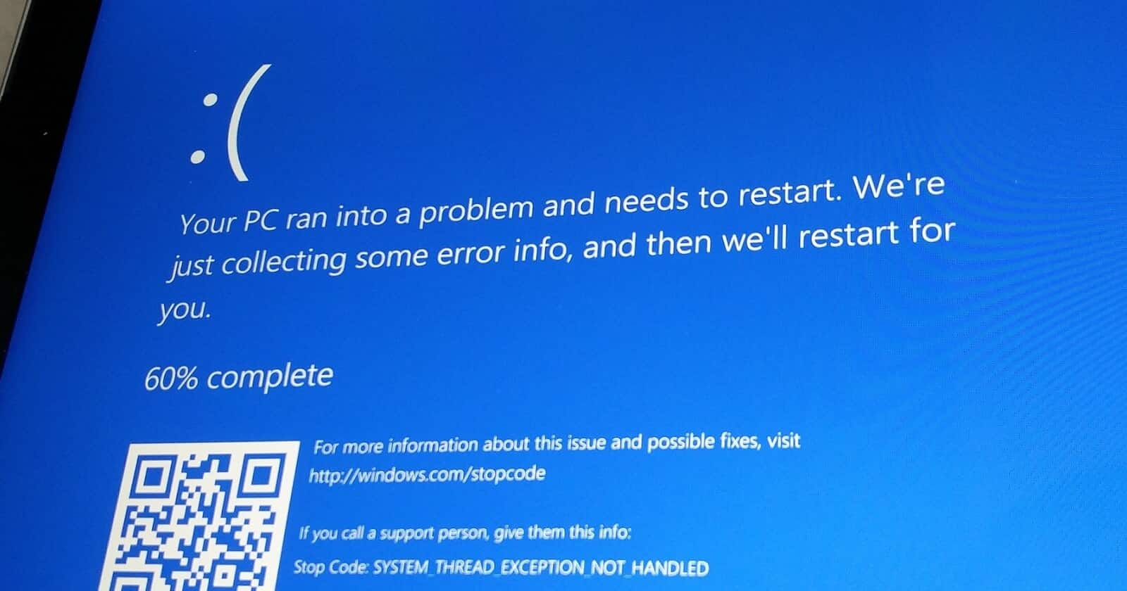 BSOD Blank Meme Template