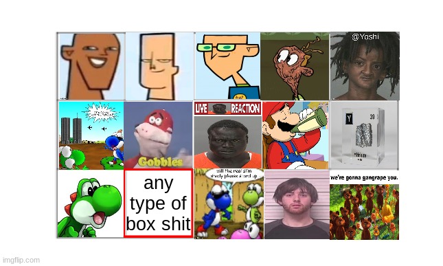 favorite yoshcore temp? | made w/ Imgflip meme maker