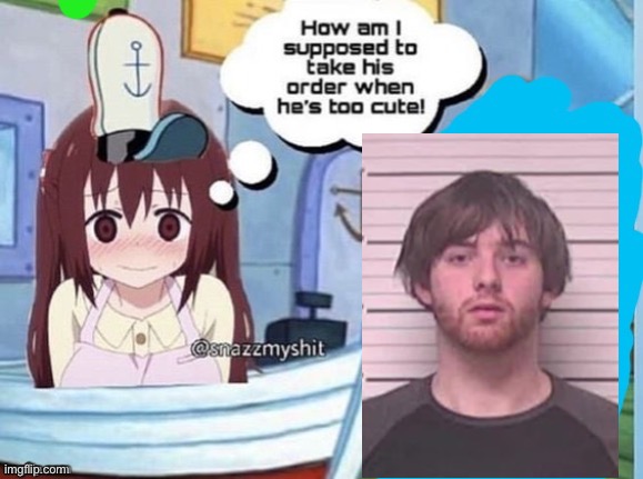 How am I supposed to take his order when he's too cute! | image tagged in how am i supposed to take his order when he's too cute | made w/ Imgflip meme maker