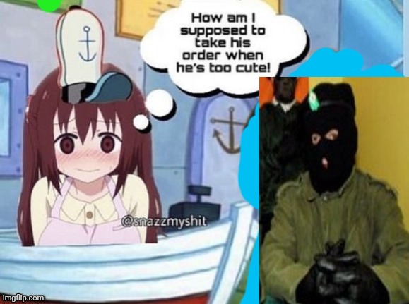 How am I supposed to take his order when he's too cute! | image tagged in how am i supposed to take his order when he's too cute | made w/ Imgflip meme maker