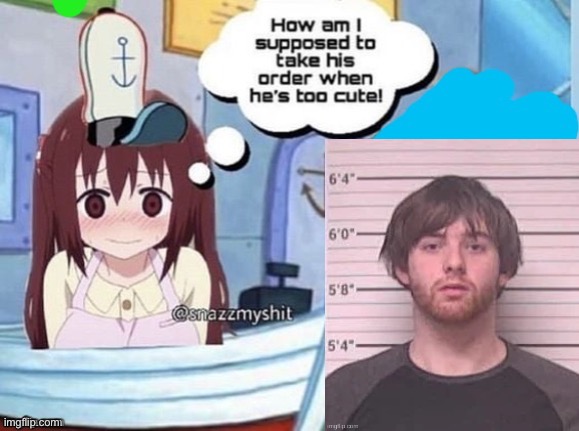 How am I supposed to take his order when he's too cute! | image tagged in how am i supposed to take his order when he's too cute | made w/ Imgflip meme maker