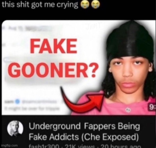 Fake Gooner? | made w/ Imgflip meme maker