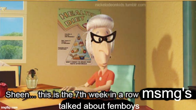 msmg's talked about femboys | made w/ Imgflip meme maker