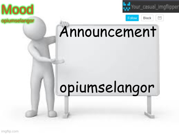 hell yeah! we should opiumselangor gardi back off the platform | opiumselangor; opiumselangor | image tagged in yci announcement template | made w/ Imgflip meme maker