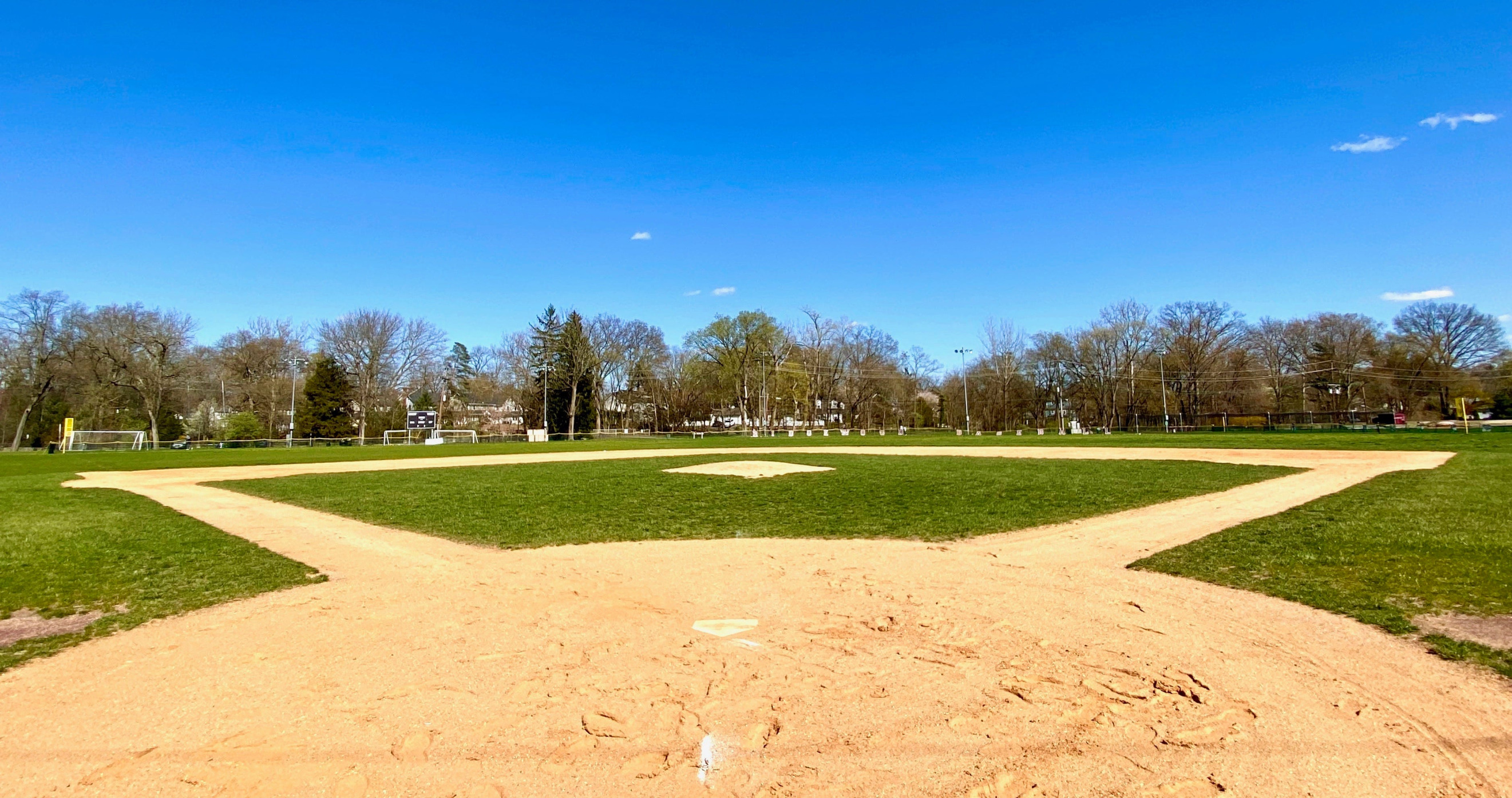 Baseball field Blank Meme Template