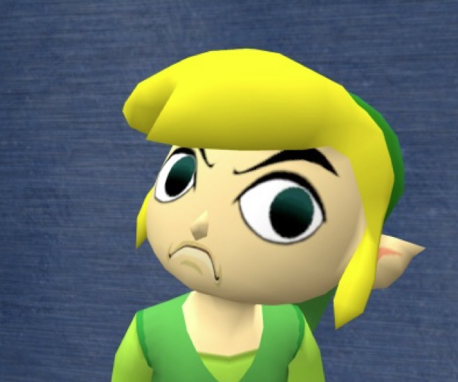 Angry Link Blank Meme Template