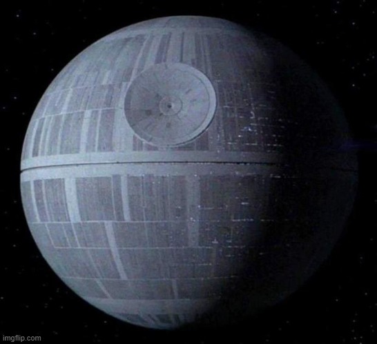 Death Star | image tagged in death star | made w/ Imgflip meme maker