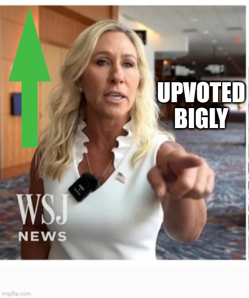 UPVOTED BIGLY | made w/ Imgflip meme maker