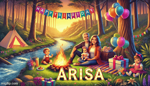 Happy Birthday Arisa | image tagged in arisa,birthday,memes | made w/ Imgflip images-to-gif maker