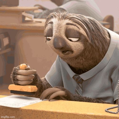 Slow sloth | image tagged in slow sloth | made w/ Imgflip meme maker