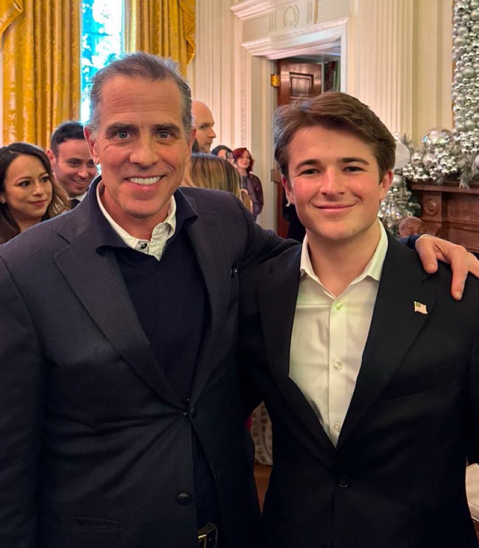 Hunter Biden and Harry Sisson Blank Meme Template