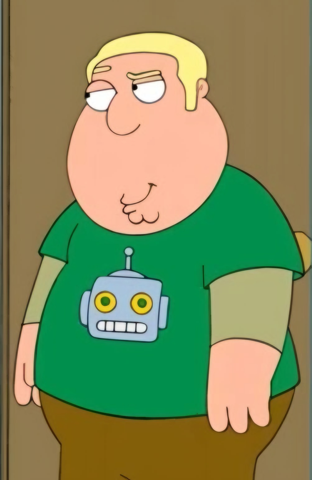 Chris Griffin as Sheldon Cooper Blank Meme Template