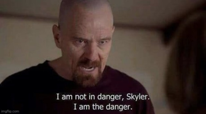 I am the danger | image tagged in i am the danger | made w/ Imgflip meme maker