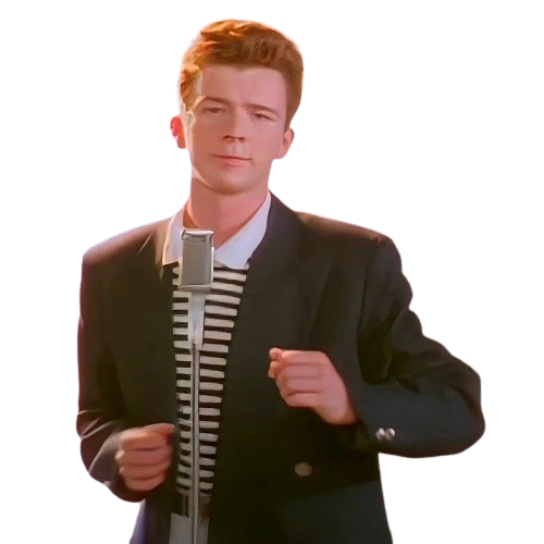 Rickroll Blank Meme Template