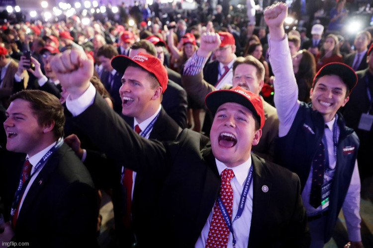 MAGA Crowd | image tagged in maga crowd | made w/ Imgflip meme maker