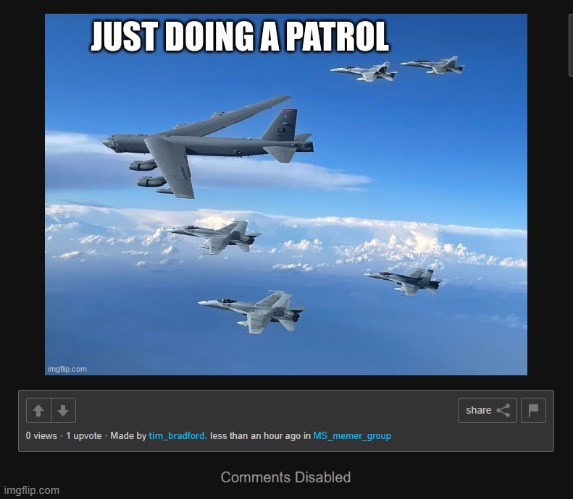 It would be so funny if some mod enabled comments | made w/ Imgflip meme maker