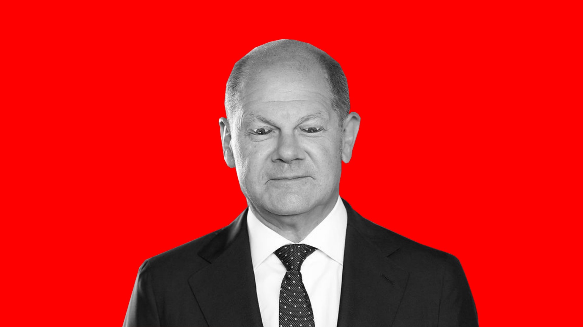 Olaf Scholz Blank Meme Template