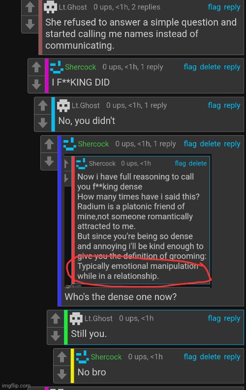 I just wont argue with him anymore since he's insufferable | made w/ Imgflip meme maker