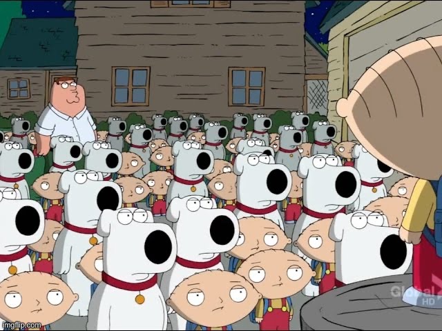 image tagged in brian griffin,stewie griffin,peter griffin | made w/ Imgflip meme maker