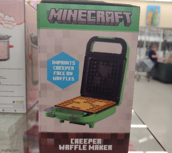 Found this at the local Hobby Lobby. Thoughts? | image tagged in food,shopping,waffles | made w/ Imgflip meme maker