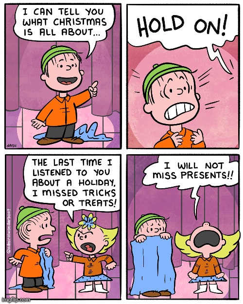 Holidays | image tagged in peanuts,christmas,great pumpkin | made w/ Imgflip meme maker