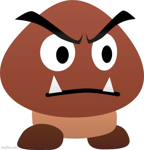 goomba | image tagged in mario,goomba | made w/ Imgflip meme maker