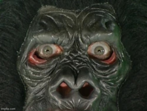 what if plaire corn guy is actually chrono all along | image tagged in spongebob gorilla | made w/ Imgflip meme maker