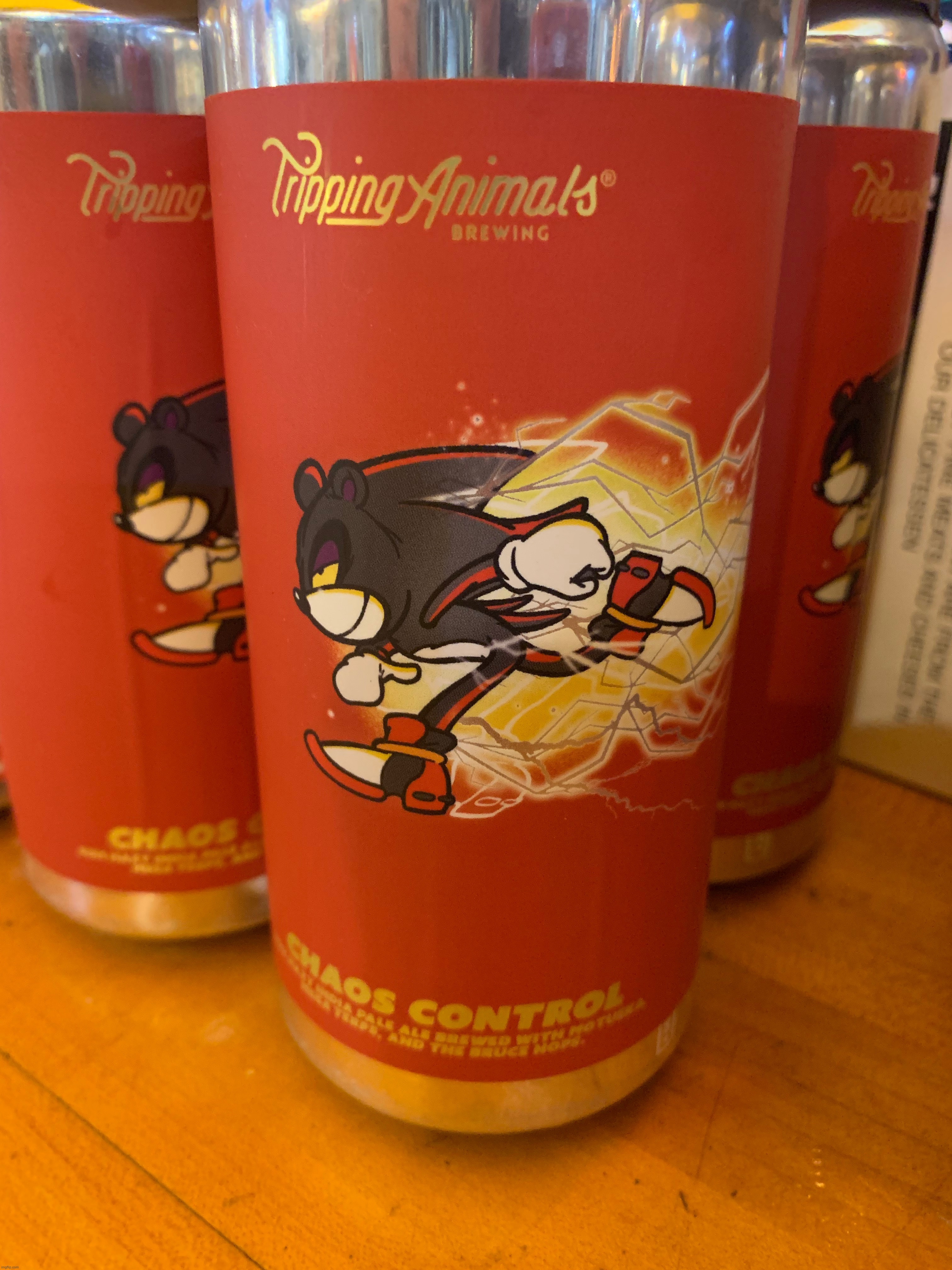 Sonic beer | made w/ Imgflip meme maker