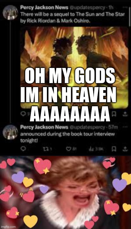 AAAAAAAAAAAAAAAA | OH MY GODS IM IN HEAVEN 
AAAAAAAA | made w/ Imgflip meme maker